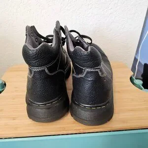 Dr Martens Tacoma Black Leather Boots Mens 12 New Dr.  main image 2